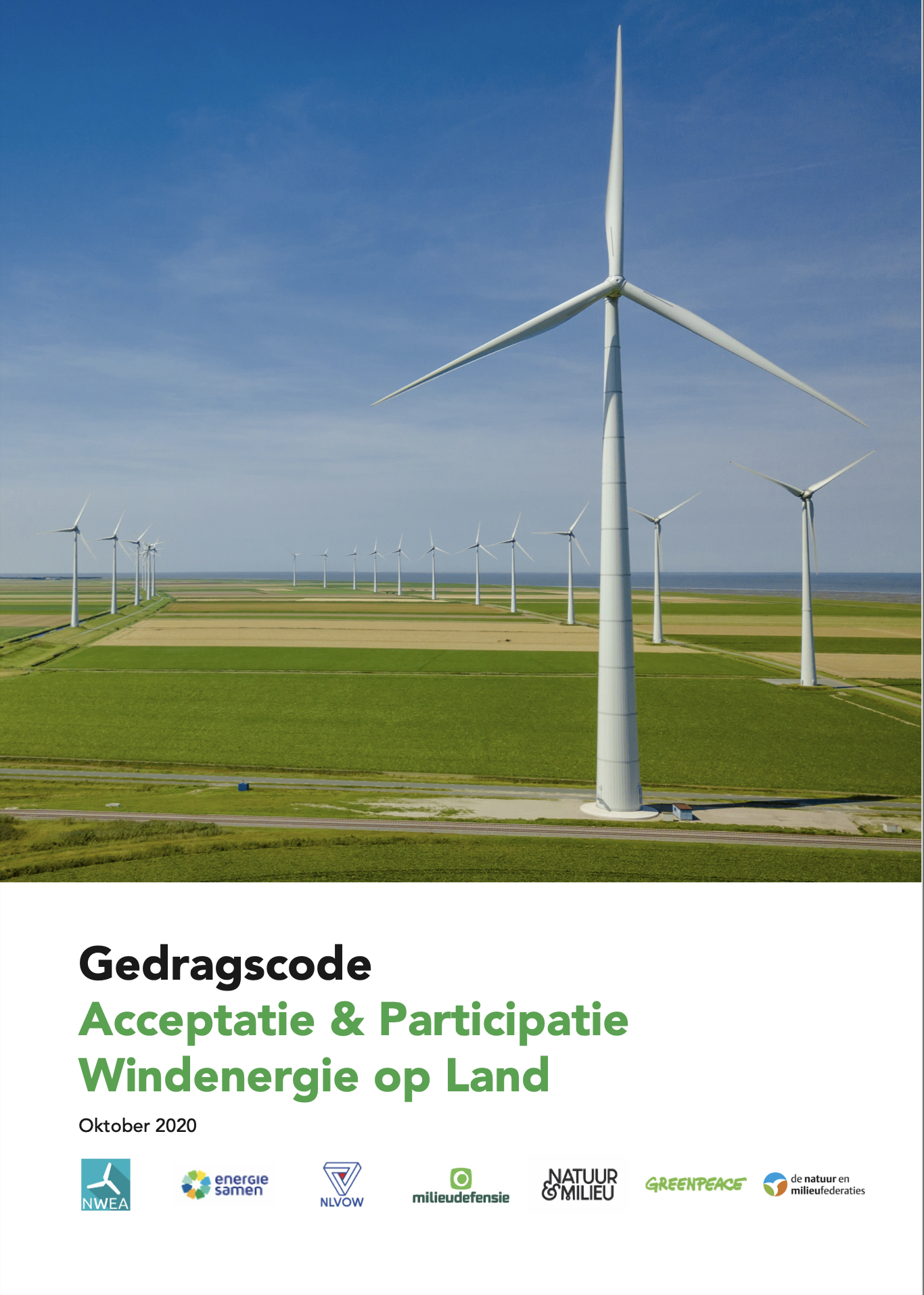 Gedragscode Acceptatie & Participatie Windenergie op Land